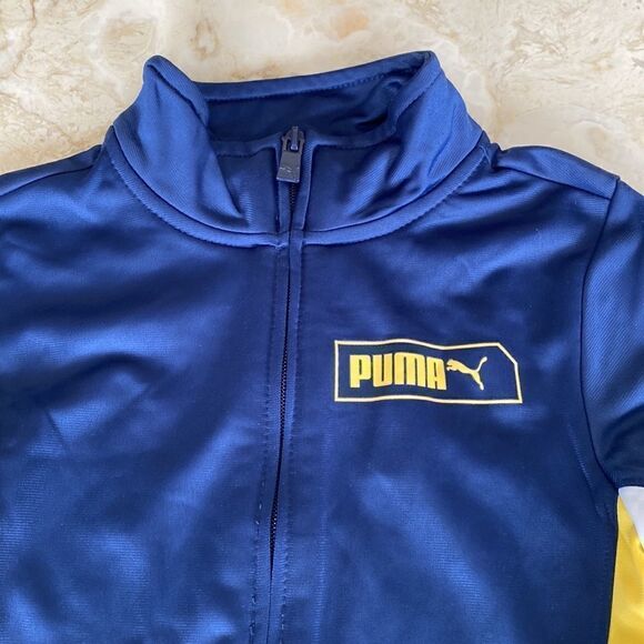 Puma Zippered Nylon Jersey Jacket - Picture 4 of 11